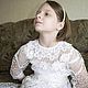 Заказать Платье кружевное  "Детское", кружево на коклюшках. Одежда из кружева на коклюшках. Людмила Горохова. Ярмарка Мастеров. . Платья Фото №3