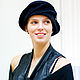 Hat bowler hat 'art-Deco'. Hats1. EDIS | дизайнерские шляпы Наталии Эдис. Online shopping on My Livemaster.  Фото №2