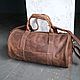 Кожаная Дорожная сумка Duffle Dark Brown. Дорожная сумка. Manticastore. Ярмарка Мастеров.  Фото №11