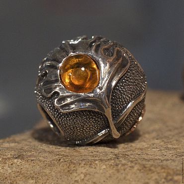 Украшения ручной работы. Ярмарка Мастеров - ручная работа Бусина "Листья". Handmade.