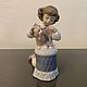 Винтаж: LLADRO 6635 фарфоровая статуэтка Мой милый щенок. Статуэтки винтажные. Коллекция Frau Burd. Интернет-магазин Ярмарка Мастеров.  Фото №2