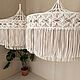 Абажур макраме. Люстры. home_macrame (Лидия Юшкова). Ярмарка Мастеров.  Фото №5