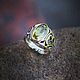 Order Ring 'Gothic' with citrine. Nomikon - Oleg Sobolev. Livemaster. . Ring Фото №3