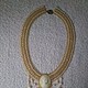 Necklace 'cameo with pearls'. Necklace. handmade jewelry. My Livemaster. Фото №5