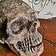 Винтаж: Винтажный резиновый череп из кинореквизита на постаменте. Предметы интерьера винтажные. Уютный подвальчик. Ярмарка Мастеров.  Фото №6