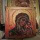 Holy Theotokos of Kazan painted box. Icons. Firinne. My Livemaster. Фото №4