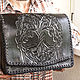 Leather bag 'Briefcase A4' - black, Brief case, Krasnodar,  Фото №1