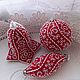 Набор елочных игрушек. Елочные игрушки. Натали Broderie a la main (Broderie-main). Ярмарка Мастеров.  Фото №5