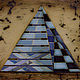 Order  Pyramid .Ceramics . alm-studio. Livemaster. . Panels Фото №3