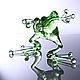 glass figurine tanchuma frogs (large), Figurines, Moscow,  Фото №1