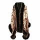 Pavloposadsky stole with a brown fox. Wraps. National Brand. My Livemaster. Фото №4