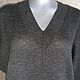 Платье "Антрацит" кашемир/шелк. Платья. Вера / Kirshvery_knit (kirshvery) (kirshvery). Ярмарка Мастеров.  Фото №4
