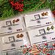 Серьги-пусеты “Christmas cookies. Caramels”. Серьги-пусеты. Дизайн-студия «Среды» Хаврониной М.. Ярмарка Мастеров.  Фото №4