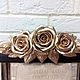 Golden roses, Interior elements, Moscow,  Фото №1