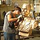 мемориальный памятник бюст из бронзы Б.П.Марисова. Создание дизайна. Andrey Sledkov (interier). Ярмарка Мастеров.  Фото №4
