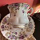 Заказать Винтаж: Кофейная пара "Lavinia", Royal Albert, Англия. 'Голландская Вест-Индская компания'. Ярмарка Мастеров. . Сервизы винтажные Фото №3