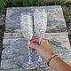 Glasses of ' Fairy Tales of Scheherazade', Wedding glasses, Velikiy Novgorod,  Фото №1