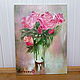 'Roses are a wonderful color' Oil on canvas. Pictures. Anji's favourite pictures (anzhela-a). My Livemaster. Фото №4