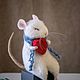СердеШный МыШ. Подарки на 14 февраля. Шерстяные затеи Власова Кэт (kattywooljoy). Интернет-магазин Ярмарка Мастеров.  Фото №2