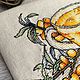 Заказать Картина вышивка крестом Облепиховый чай. Embroidery by Alena. Ярмарка Мастеров. . Картины Фото №3