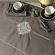 Tea and coffee linen set brown. Tablecloths. flax&lace. Online shopping on My Livemaster.  Фото №2