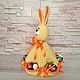 Easter Bunny with pockets for eggs 'Avery'. Easter souvenirs. ozornyepetli-ap. Online shopping on My Livemaster.  Фото №2