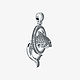 Заказать Кулон "Dolphin" из золота 585 с бриллиантами. FANTASY JEWELS. Ярмарка Мастеров. . Кулон Фото №3