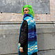 Scarf Blue lagoon. Scarves. SweetMarket. My Livemaster. Фото №4
