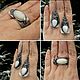 Kit silver. Silver with caholong. Silver set, Jewelry Sets, Nizhny Novgorod,  Фото №1