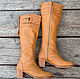 Winter women's boots genuine leather, High Boots, Denpasar,  Фото №1