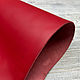 -50% Paquito Red (2,5-2,7 мм), цв. Красный, натуральная кожа. Кожа. Prima Pelle (Марина). Интернет-магазин Ярмарка Мастеров.  Фото №2
