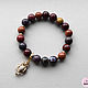 Bracelet made of Jasper 'Owl'. Bead bracelet. Twinkle Shop (twinkleshop). Online shopping on My Livemaster.  Фото №2