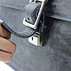 Заказать Portfolio: Leather briefcase M-9-006-CR. ANTONY. Ярмарка Мастеров. . Brief case Фото №3