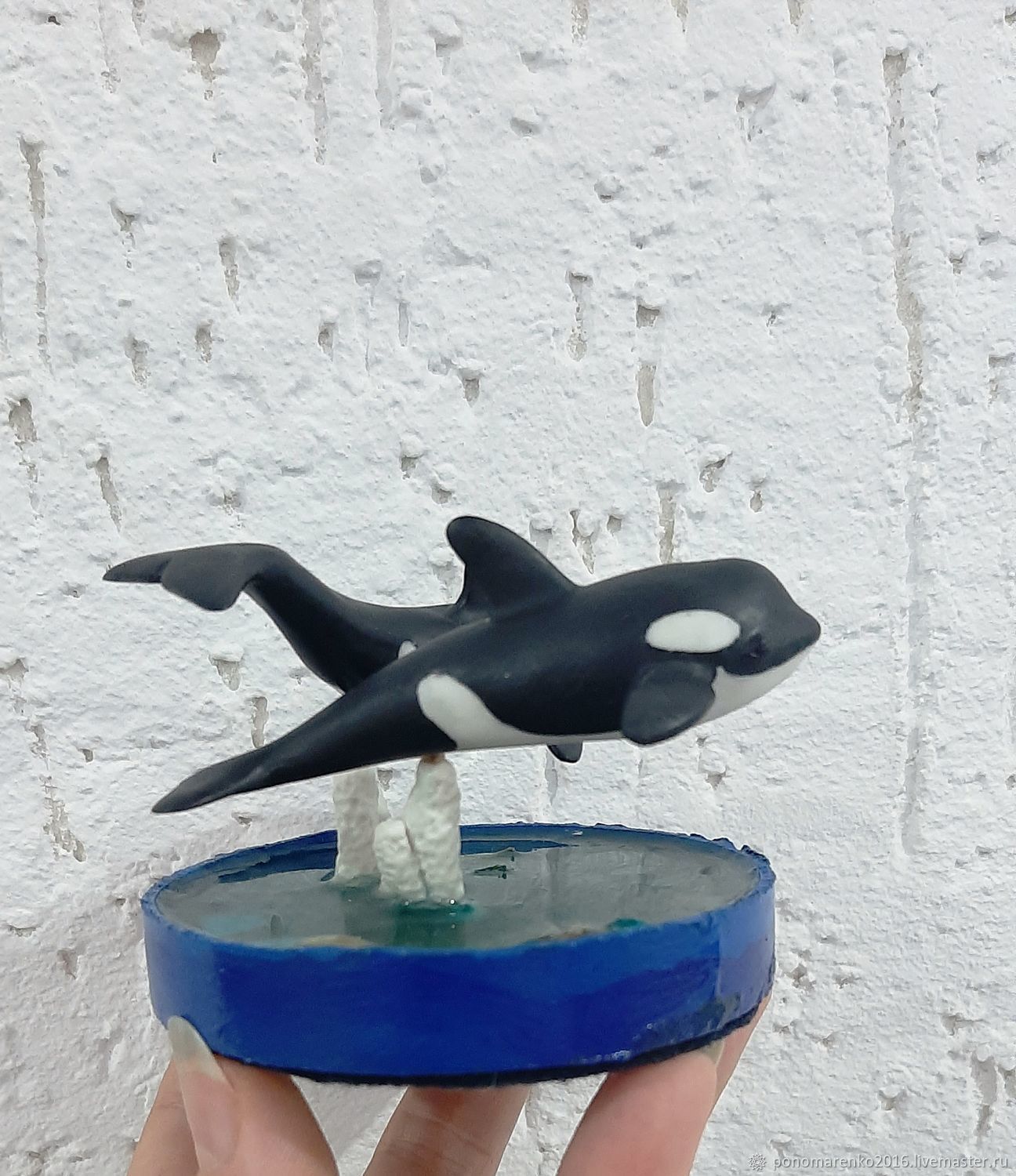 Orca whale hot sale figurines