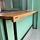 Барная стойка/подоконник из дерева. Полки. WOOD LOFT (woodloftmsk). Интернет-магазин Ярмарка Мастеров.  Фото №2