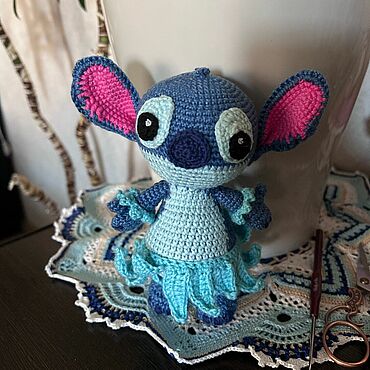 Куклы и игрушки ручной работы. Ярмарка Мастеров - ручная работа Стич. Handmade.