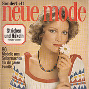 Винтаж handmade. Livemaster - original item Vintage magazine: Neue mode - knitting - 1977. Handmade.