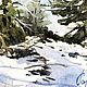 Painting watercolor ' Winter in the mountains '. Pictures. Senchilova Evgenia. Online shopping on My Livemaster.  Фото №2