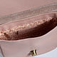 Сумочка мини "Розовая". Классическая сумка. -- Daria Pugach -- изделия из кожи. Интернет-магазин Ярмарка Мастеров.  Фото №2