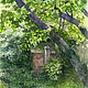 Домик прячется в листве, Картины, Москва,  Фото №1