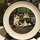 Винтаж: ДЕКОРАТИВНАЯ ТАРЕЛКА. серия - DELIGHTFUL KITTEN SCENES. АНГЛИЯ, Тарелки винтажные, Борнмут,  Фото №1
