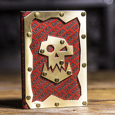 Сумки ручной работы. Ярмарка Мастеров - ручная работа Обложка на паспорт Warhammer 40000 Орки. Handmade.