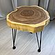 Журнальный столик из карагача. Столы. Luxury Wood. Интернет-магазин Ярмарка Мастеров.  Фото №2