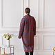 Author's coat in a check terracotta tones. Coats. NATALINI. My Livemaster. Фото №4