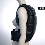 Сумки и аксессуары handmade. Livemaster - original item Leather Backpack. Handmade.