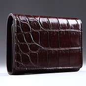 Сумки и аксессуары handmade. Livemaster - original item Women`s wallet made of genuine crocodile leather IMA0216K44. Handmade.