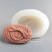Материалы для творчества handmade. Livemaster - original item Mold Dragon Eye 4 x 2,5 cm Silicone Mold for cabochons and Pendants. Handmade.