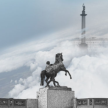Картины и панно ручной работы. Ярмарка Мастеров - ручная работа Фотокартины: Санкт-Петербург. Под небом. Handmade.