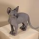 Kitten Sphinx. Stuffed Toys. Anna Petinati- Live toys handmade. My Livemaster. Фото №5