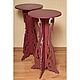 Table round Ivory coffee table. Tables. Именные сувениры и деревянная упаковка. My Livemaster. Фото №4